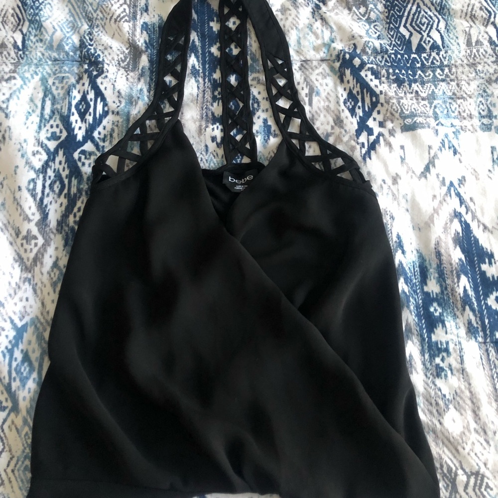 Bebe Halter Top